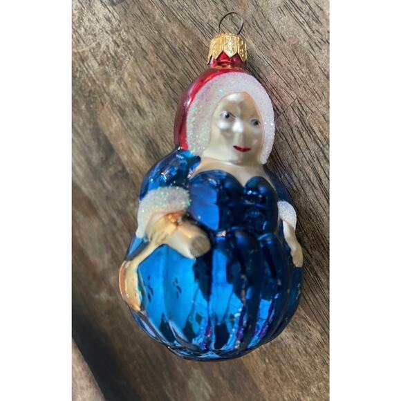 Vintage Enesco Calik’s Artsitry Polish glass ornaments set of 4 Christmas - Picture 10 of 12